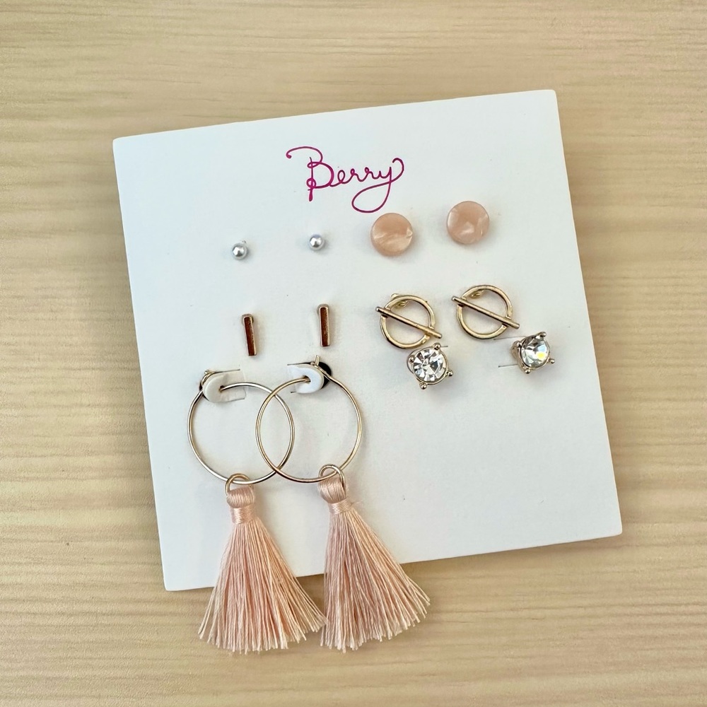 Berry Jewelry - Gianna Set of 6 Earrings